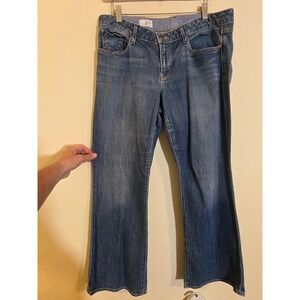 Gap 1969 Curvy Bootcut Jeans Womens 31/12a Medium Wash Stretch Denim 673949-00